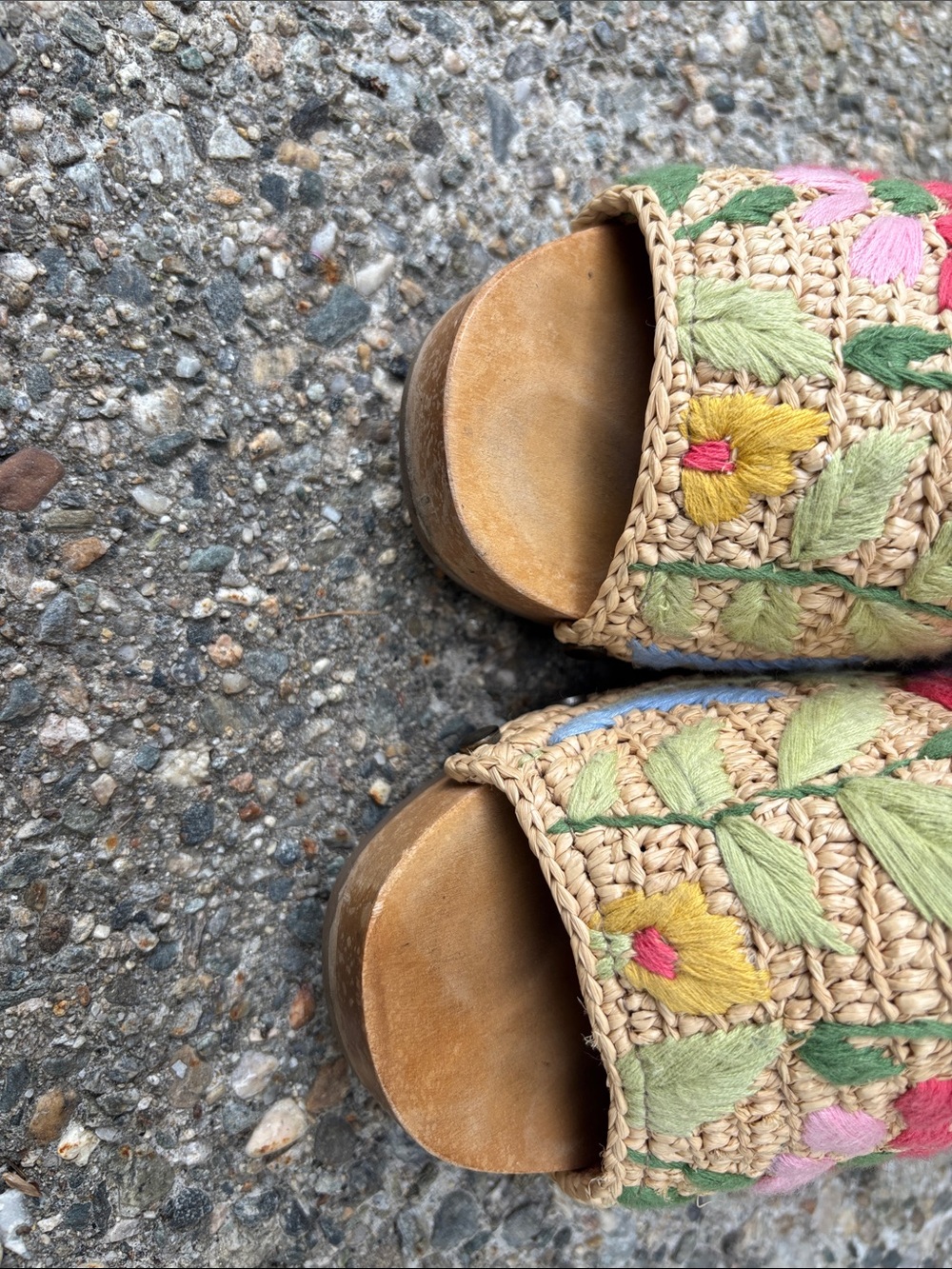 Les Souliers Sézane Dakota High Clogs Size 39 EU - Picture 6 of 12